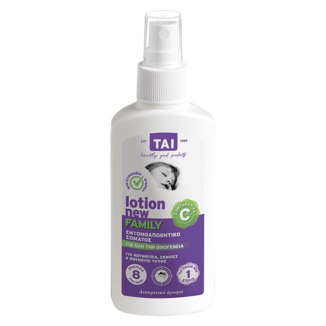 TAI Εντομοαπωθητική Lotion Spray Family 100ml