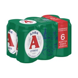 Άλφα Μπύρα 6x330ml