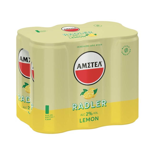 Amstel Radler Μπύρα 4x330ml