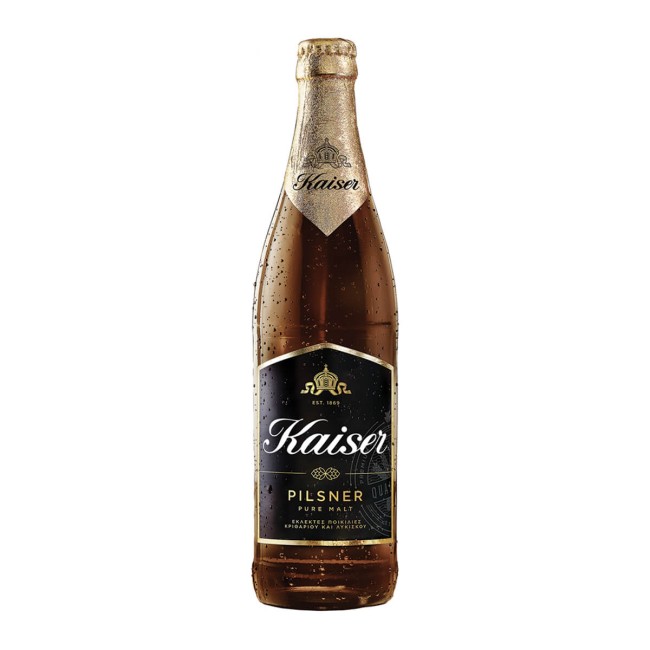 Kaiser Pilsner Mπύρα Φιάλη 500ml (Επιστρεφόμενη) Kaiser Pilsner Mπύρα Φιάλη 500ml (Επιστρεφόμενη)