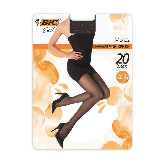 Bic Molas Καλσόν 20D Μαύρο Medium