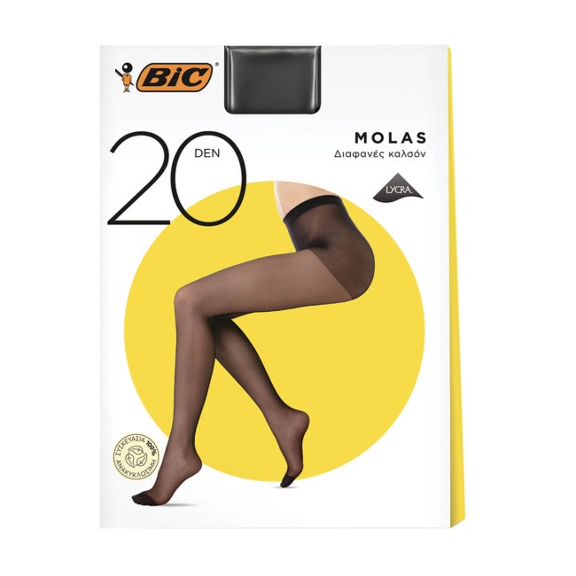 BIC Molas καλσόν 20D γραφίτης medium συσκευασία