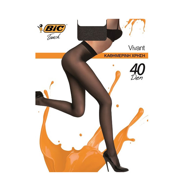 Bic Vivant καλσόν 40D μαύρο small συσκευασία
