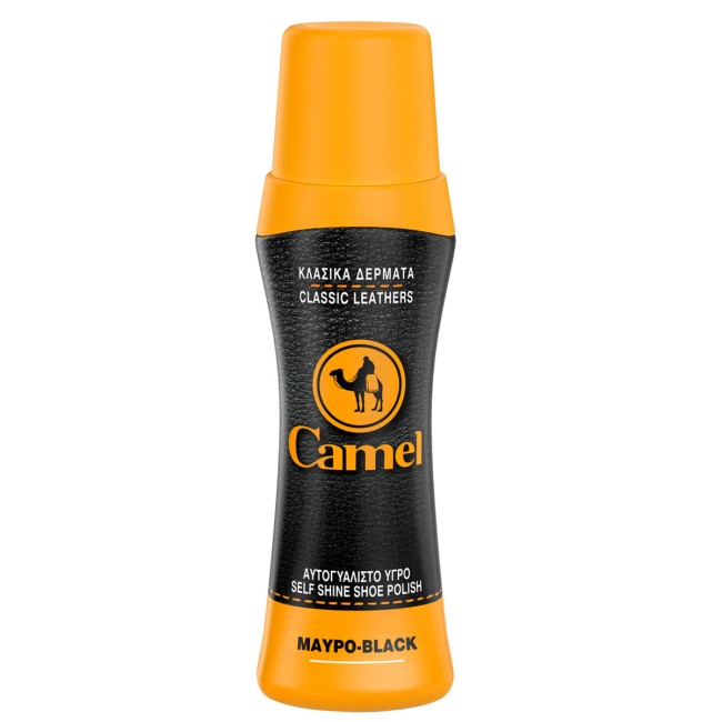Camel Υγρό Βερνίκι Παπουτσιών Μαύρο 75ml