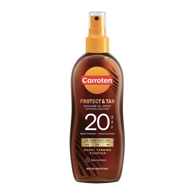 Carroten Λάδι Μαυρίσματος & Προστασίας Spray SPF20 150ml