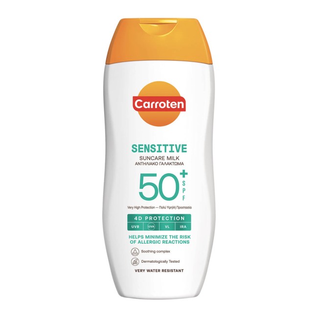 Carroten Γαλάκτωμα Σώματος Sensitive SPF50+ 200ml