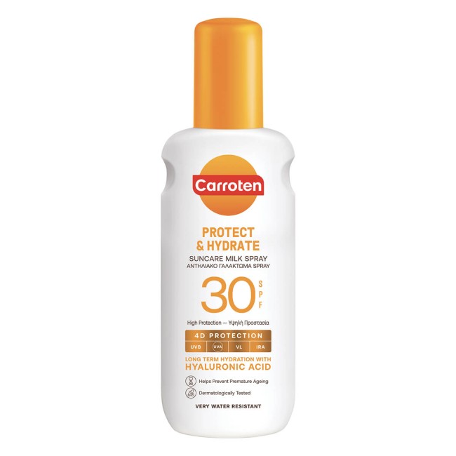 Carroten Γαλάκτωμα Σώματος Protect & Hydrate Spray SPF30 200ml
