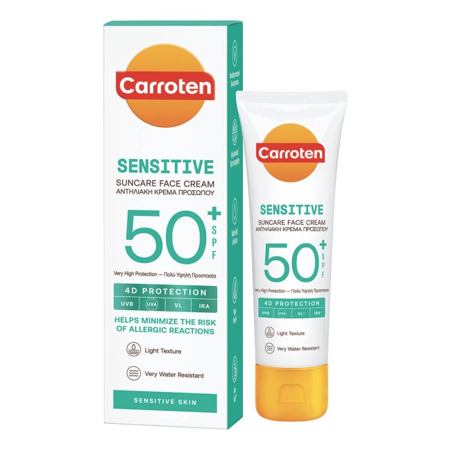 Carroten Face Cream Sensitive SPF50+ 50ml