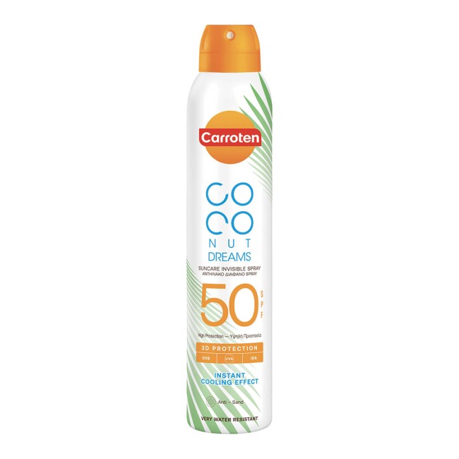 Carroten Dry Mist Easy Spray  SPF50  200ml