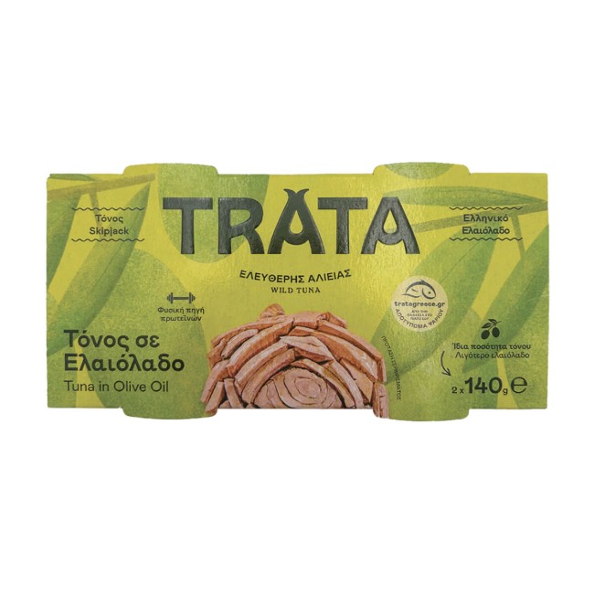 Trata Τόνος Σε Ελαιόλαδο 2x104gr