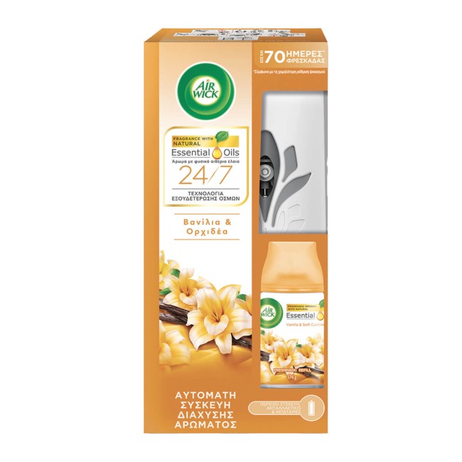 Airwick Freshmatic Βανίλια & Ορχιδέα Συσκευή 250ml