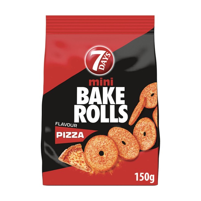 Bake Rolls Παξιμαδάκια Πίτσα 160g