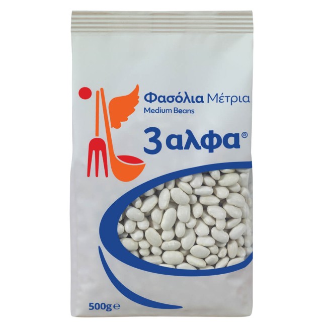 3άλφα Φασόλια Μέτρια Εισαγωγής 500g