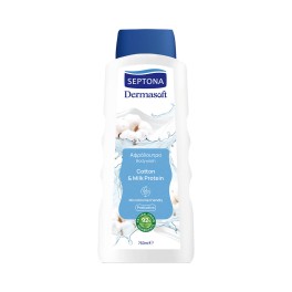 Septona Αφρόλουτρο Dermasfot Cotton & Milk Protein 750ml