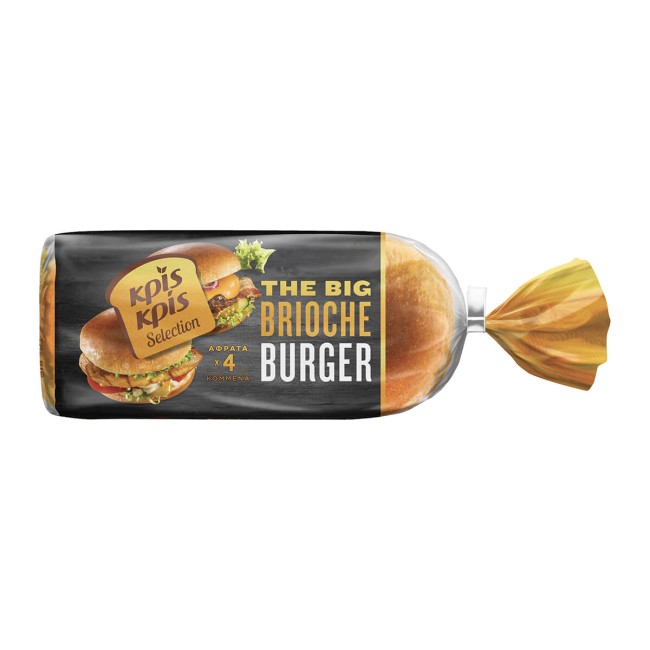 Κρις Κρις Brioche Ψωμάκια Hamburger 360g