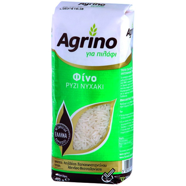 Agrino Ρύζι Φίνο Νυχάκι Ελλάδας 500gr