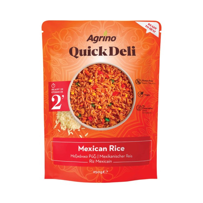 Agrino Quick Deli Μεξικάνικο Ρύζι 250gr Λοιπά