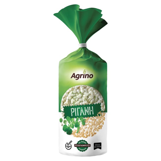 Agrino Ρυζογκοφρέτες με Ρίγανη 110gr (gluten free) Ρυζογκοφρέτες