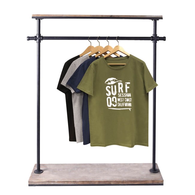 Μπλούζα Κοντομάνικη Surf Navy Blue Medium 100% Βαμβάκι