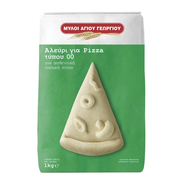 Μύλοι Αγίου Γεωργίου Αλεύρι για Pizza 1Kg