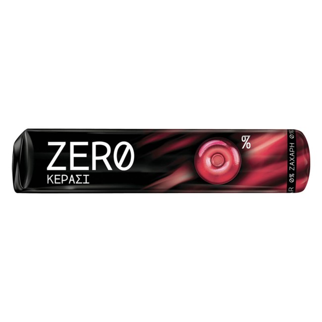 Λάβδας Kαραμέλες Zero Κεράσι 52gr
