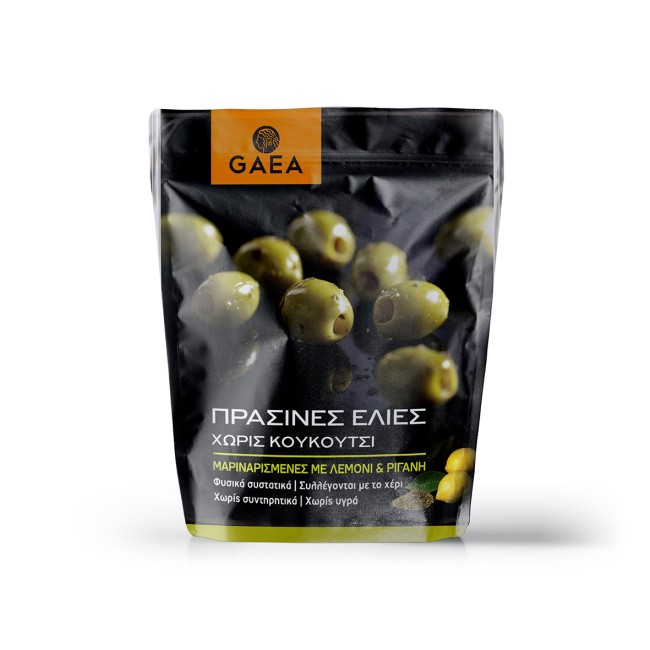 Gaea Πράσινες Ελιές Χωρίς Κουκούτσι 150gr