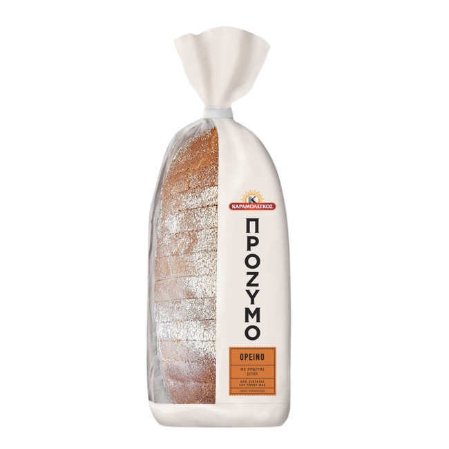 Kαραμολέγκος Ψωμί Ορεινό Με Προζύμι 500gr
