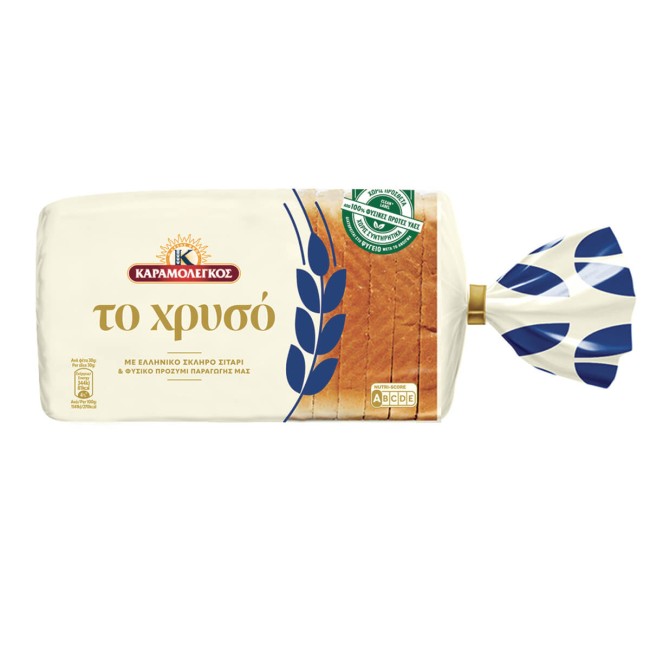 Καραμολέγκος "Το Χρυσό" Ψωμί Τοστ  360gr