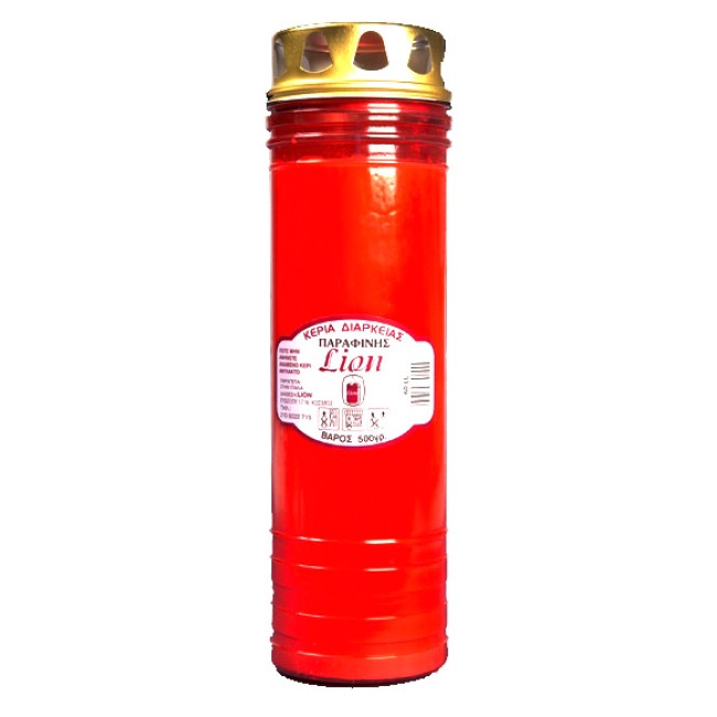 Lion Κερί ΔΙάρκειας 6 ημερών 500gr