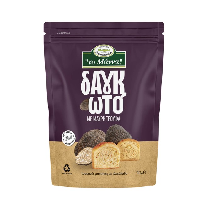 Μάννα Δαγκωτό Με Μαύρη Τρούφα 100gr
