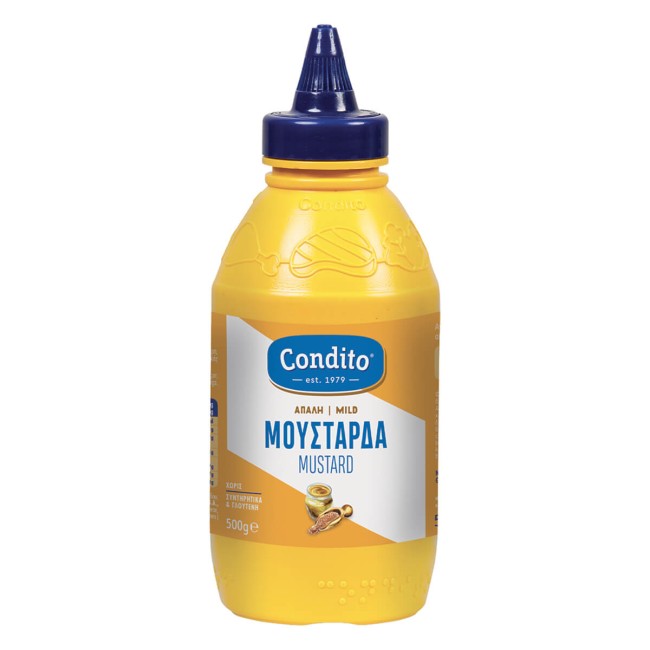 Condito Μουστάρδα Χωρίς Γλουτένη 500gr