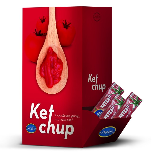 Condito Ketchup Φακελάκι 15gr x 200τμχ Condito Ketchup Φακελάκι 15gr x 200τμχ