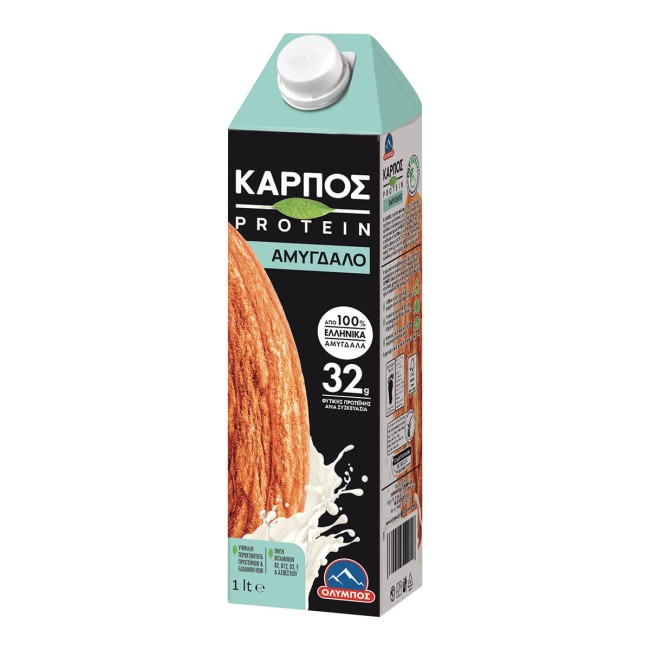 Όλυμπος ρόφημα αμυγδάλου protein gluten free 1lt