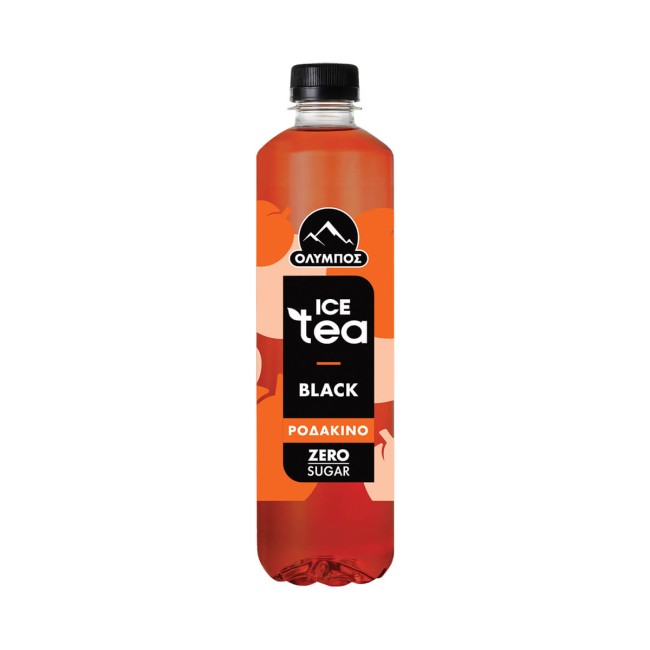 Όλυμπος Μαύρο Τσάι Ροδάκινο Zero 500ml Όλυμπος Μαύρο Τσάι Ροδάκινο Zero 500ml