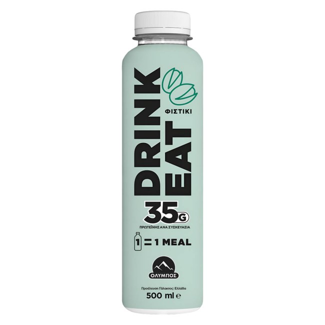 Όλυμπος Drink Eat Ρόφημα γάλακτος Φυστίκι 500ml