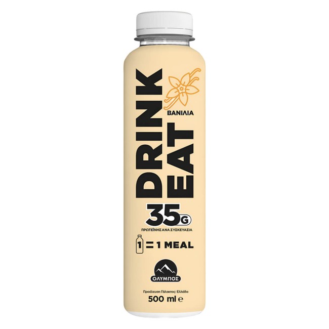 Όλυμπος Drink Eat Ρόφημα Γάλακτος Βανίλια 500ml