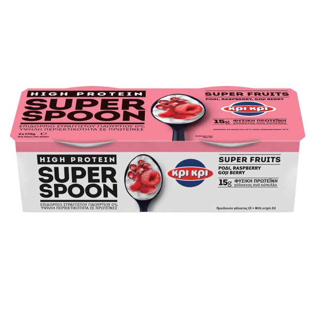 Superspoon Gojiberry Επιδόρπιο Γιαουρτιού 2x170 gr Superspoon Gojiberry Επιδόρπιο Γιαουρτιού 2x170 gr