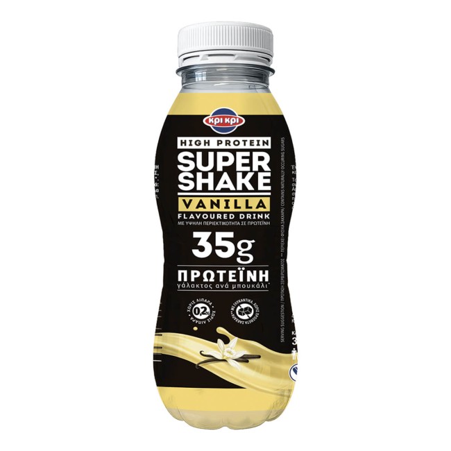 Κρί Κρί Super Shake High Protein Ρόφημα Βανίλια 330ml