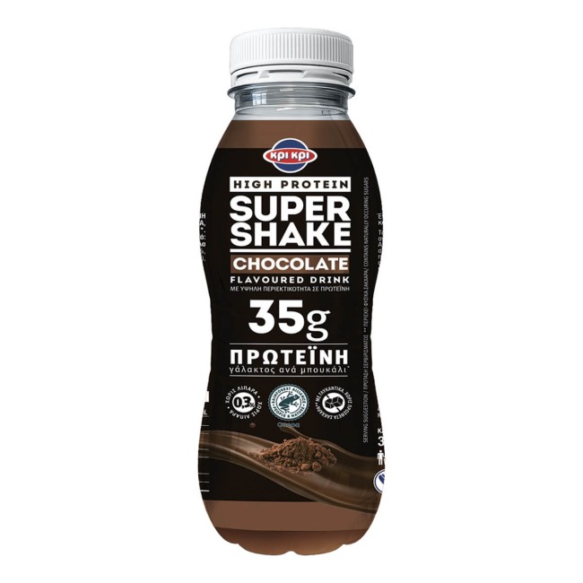 Κρί Κρί Super Shake High Protein Ρόφημα Σοκολάτα 330ml