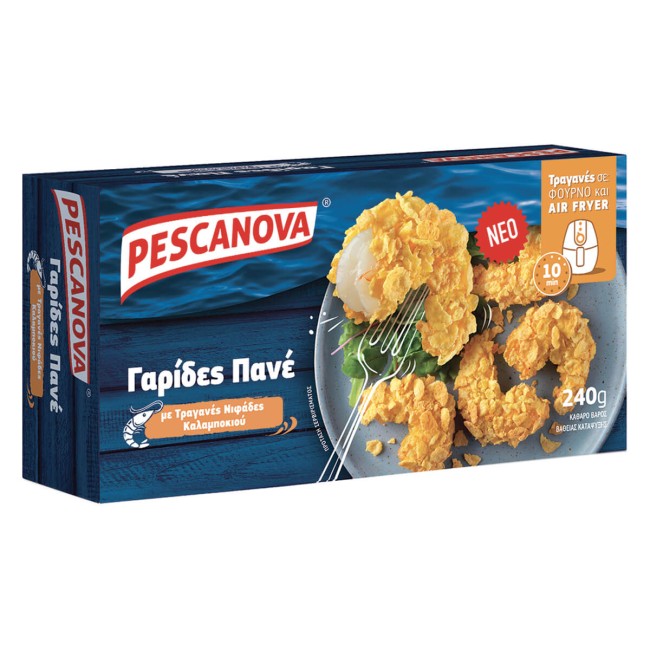 Pescanova Γαρίδες Πανέ 240gr