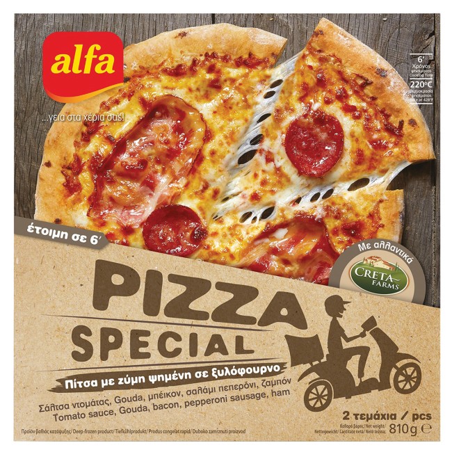 Alfa Πίτσα Special 810g