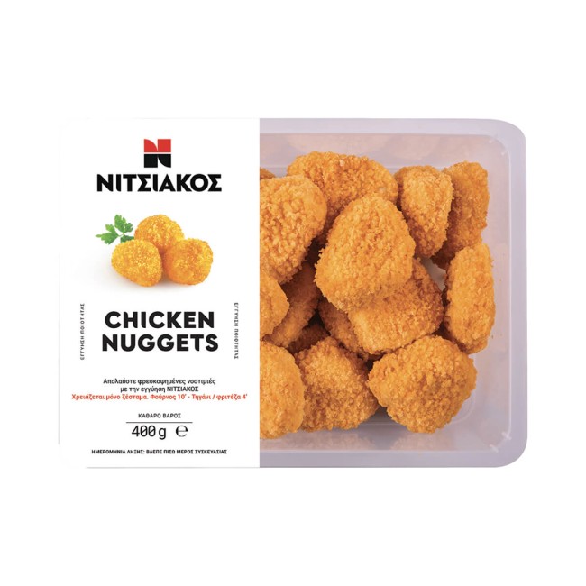 Νιτσιάκος Nuggets Κοτόπουλο 400gr