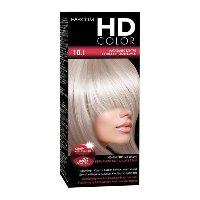 HD COLOR 60ml Ν.10,1 ΚΑΤΑΞΑΝΘΟ ΣΑ Βαφές Μαλλιών