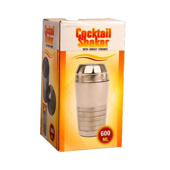 Σέικερ Inox με Σίτα 700ml