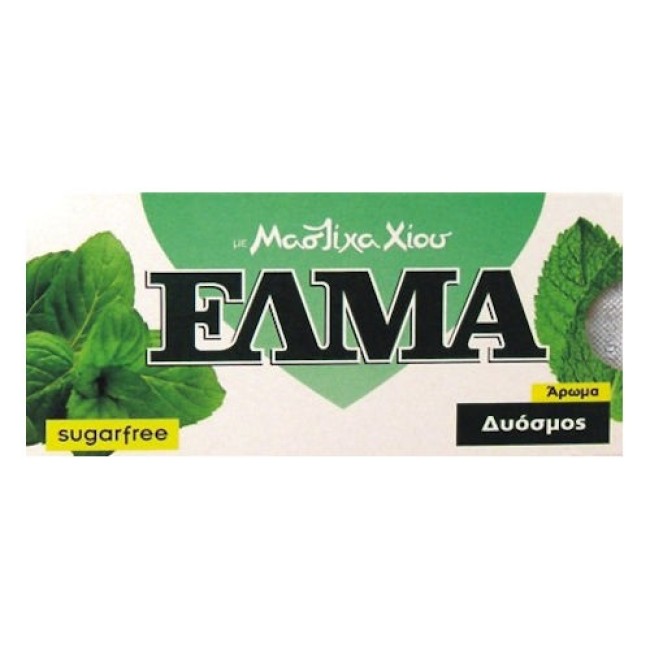 Έλμα Τσίχλα Δυόσμος Χωρίς Ζάχαρη 10 κουφέτα (13gr)