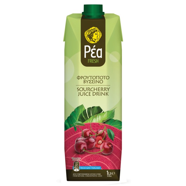 Rea Φρουτοποτό  Βύσσινο 1L