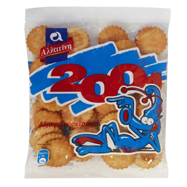 Αλλατίνη Crackers 2001 40gr