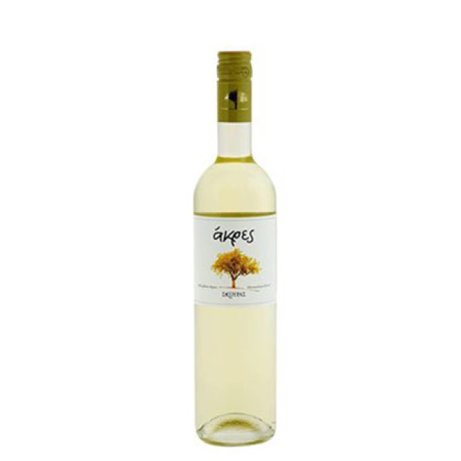 Σκούρας Άκρες Λευκός Οίνος 750ml