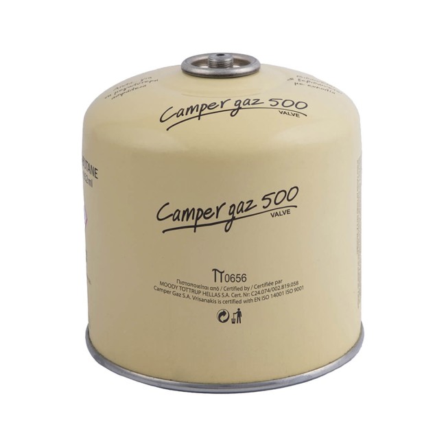 Camper Gaz Φιαλίδιο με Βαλβίδα Ασφαλείας 500gr