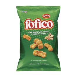 Jumbo Fofico Σνακ Απο Καλαμπόκι Με Φυστίκι & Φουντούκι 100gr